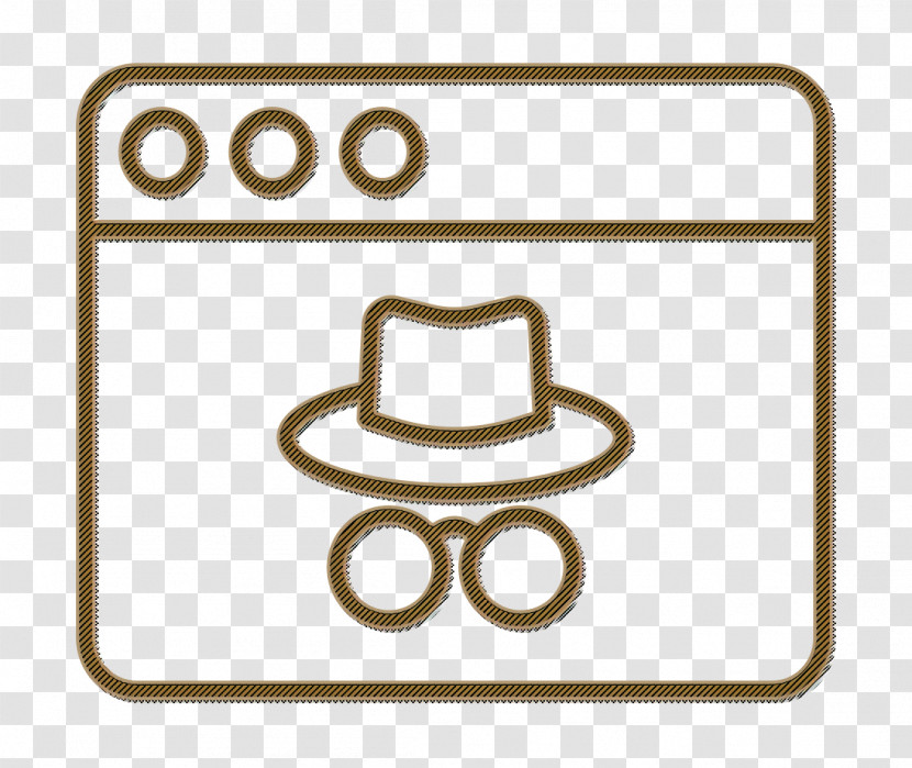 Webpage Icon Cyber Icon Hacker Icon Transparent PNG