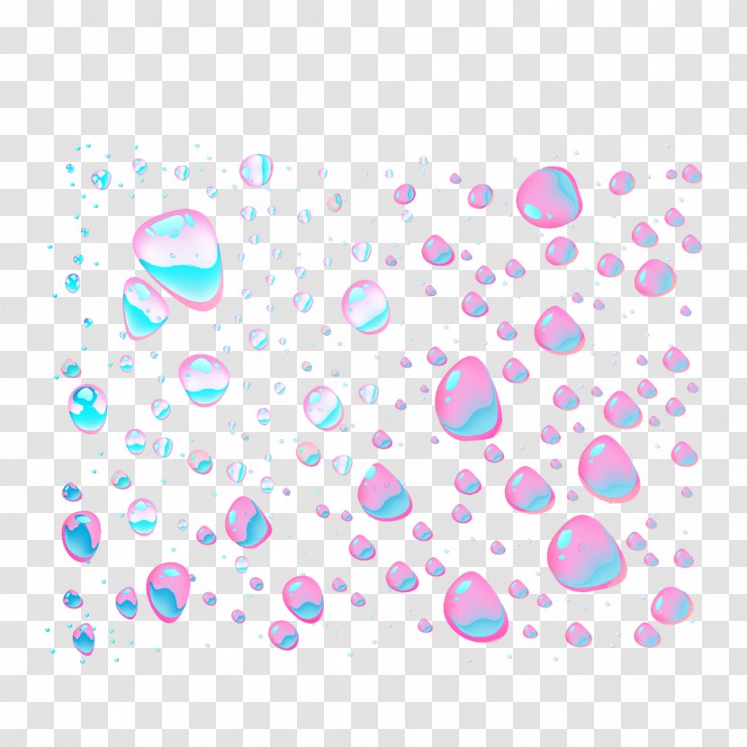 Gradient Background - Drop - Pink Color Transparent PNG