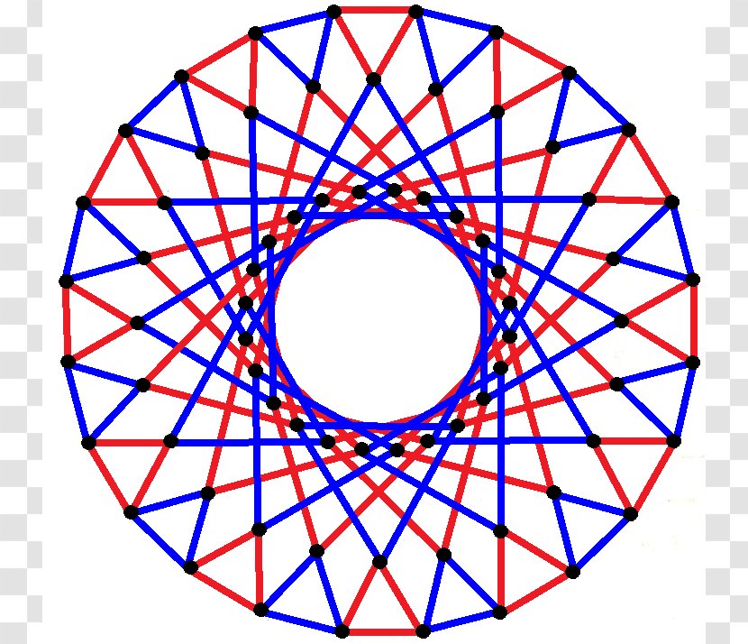 Spirograph Regular Complex Polytopes Polygon String Art - Curve - Design Transparent PNG