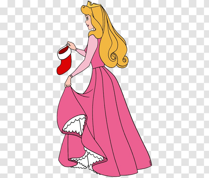 Princess Aurora Disney Jasmine Tiana Snow White - Cinderella - Rapunzel Christmas Transparent PNG