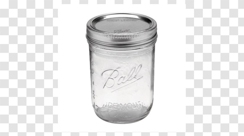 Mason Jar Ball Corporation Glass Lid - Home Canning Transparent PNG