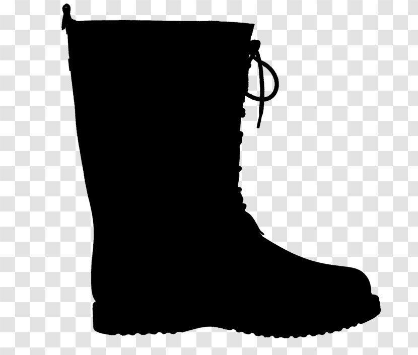 Black & White - M - Shoe Boot Font Walking Transparent PNG