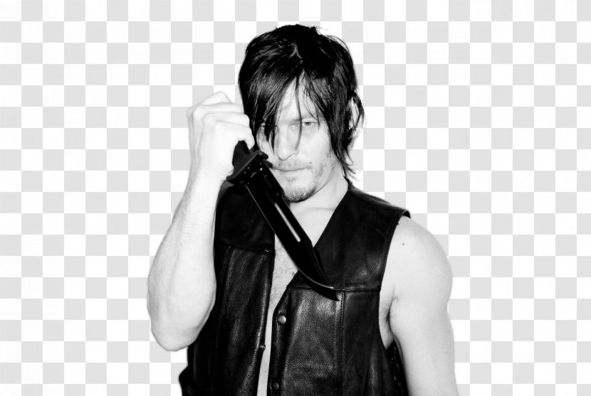 Daryl Dixon Actor Photographer The Walking Dead - Monochrome - Season 7 DeviantArtActor Transparent PNG