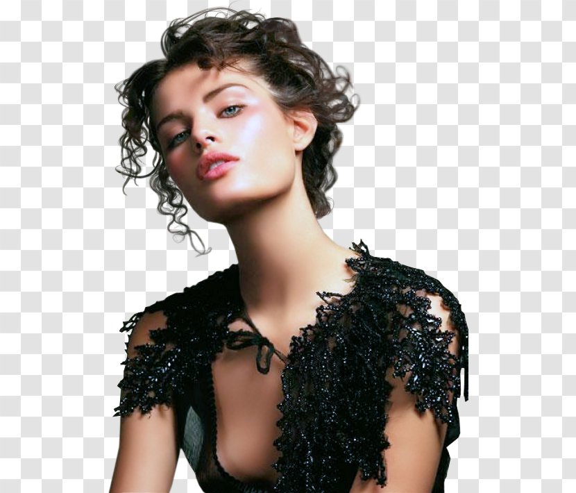 Isabeli Fontana Elite Model Look Fashion Hair Roller - Silhouette Transparent PNG
