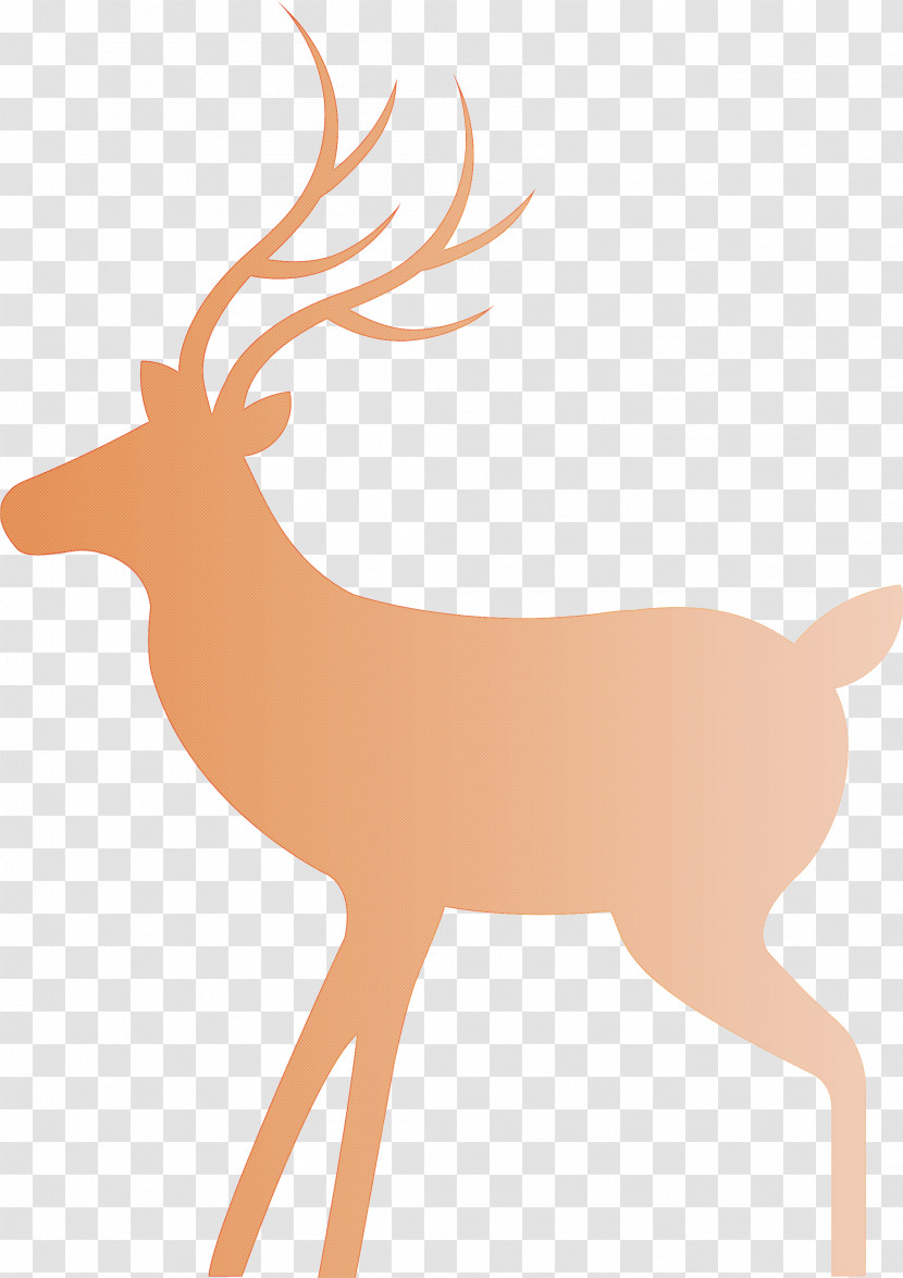 Christmas Deer Reindeer Transparent PNG