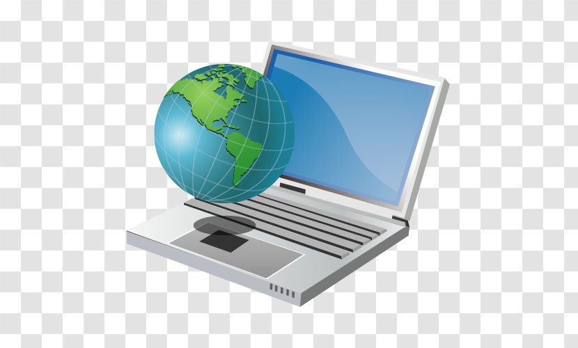 Laptop Computer Mouse - Globe Vector Material Transparent PNG