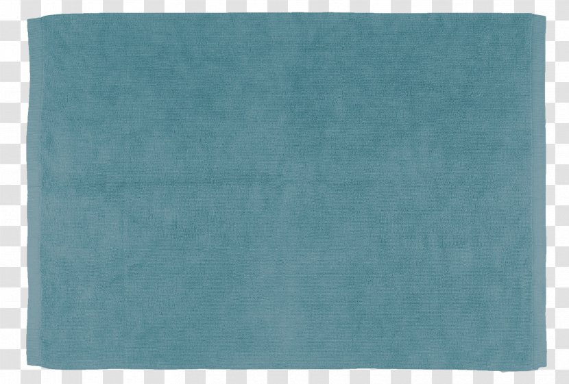 Turquoise Rectangle - Towel Transparent PNG