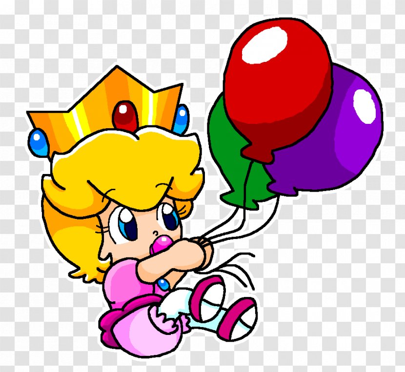 Princess Peach Daisy Character Yoshi Drawing - Heart - Float Transparent PNG