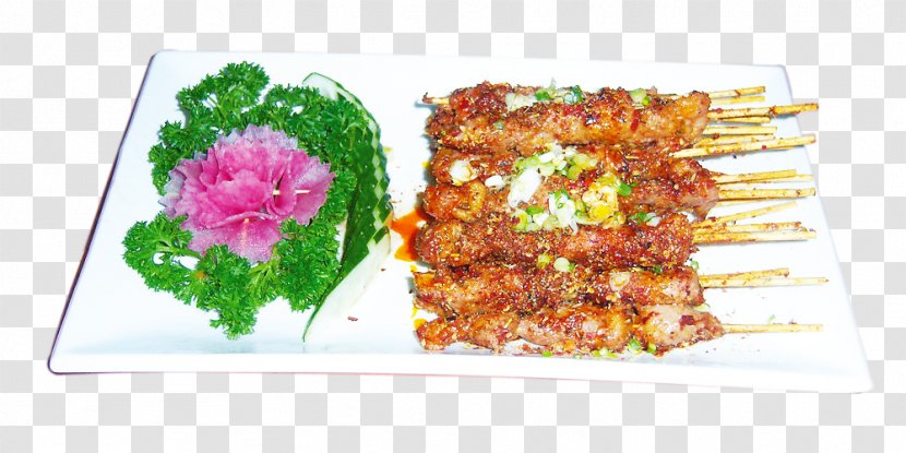 Churrasco Barbecue Chuan Kebab Vegetarian Cuisine - A Transparent PNG