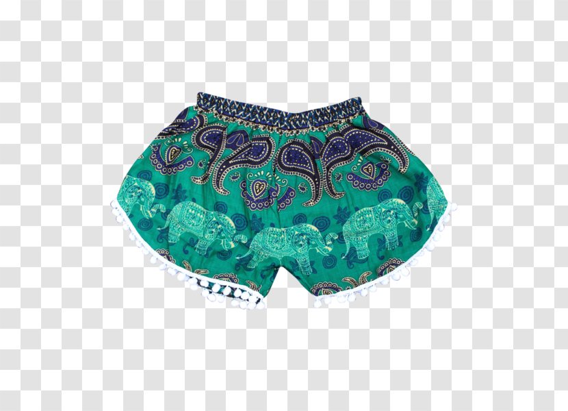 Swim Briefs Clothing Boho-chic Shorts - Flower - Watercolor Transparent PNG