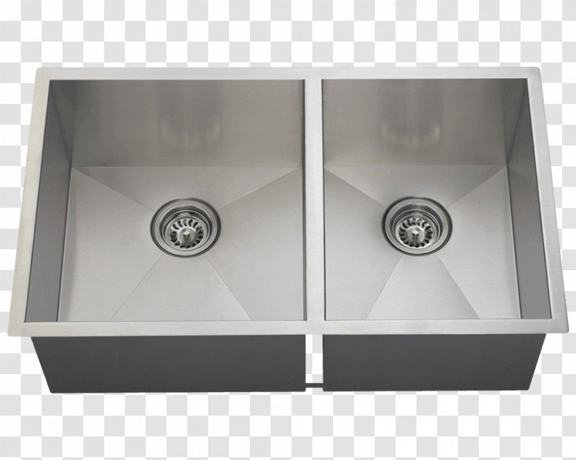 Kitchen Sink Stainless Steel MR Direct - Bathroom Transparent PNG