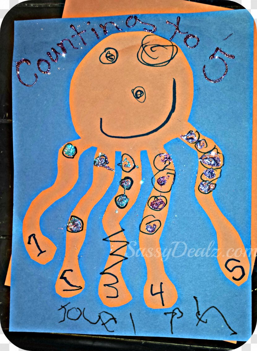 Pre-school Pre-kindergarten Craft Number - Counting - Birdcage By Octopus Artis Transparent PNG