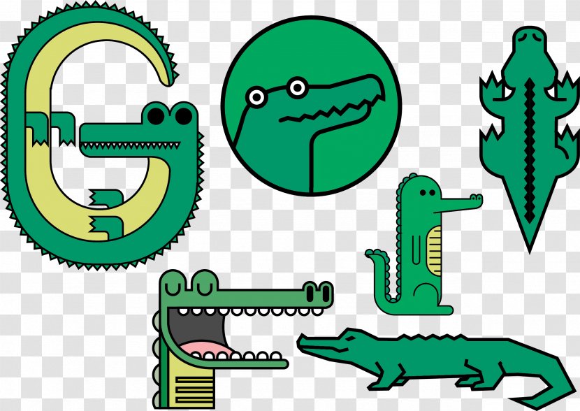 Crocodile Vector Illustration - Crocodiles Transparent PNG