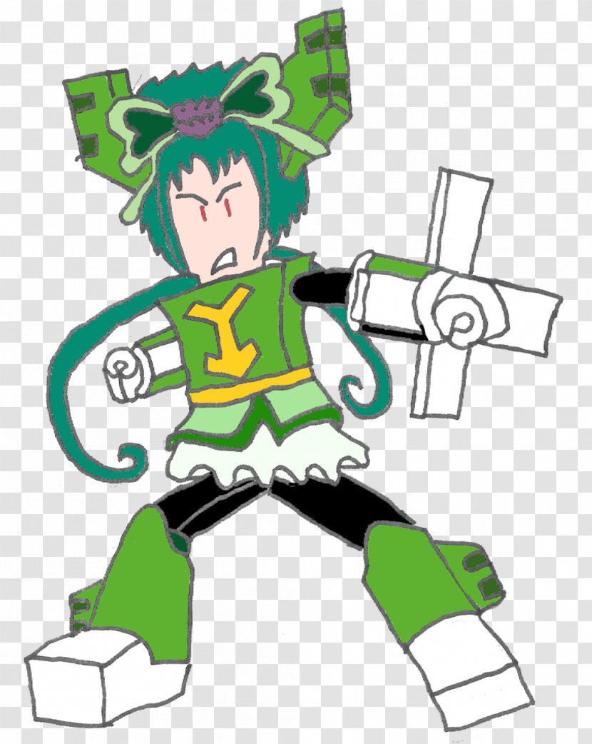 Green Cartoon Character Clip Art - Tree Transparent PNG