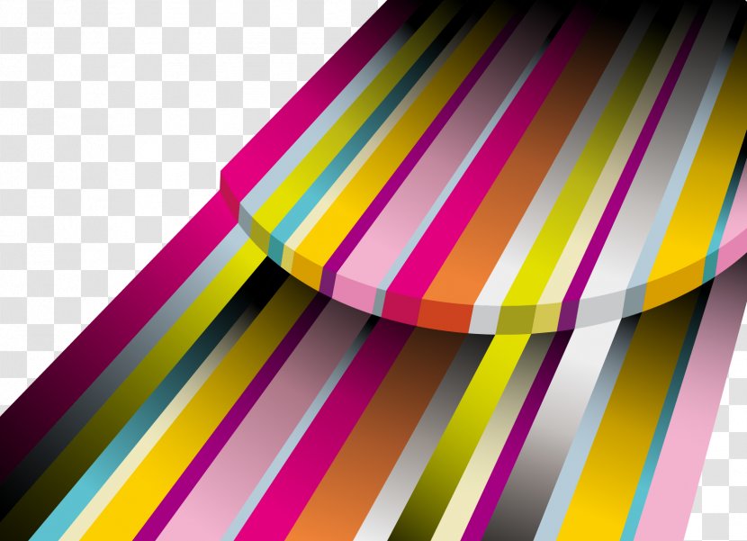 Line Download - Color - Colorful Abstract Lines Transparent PNG