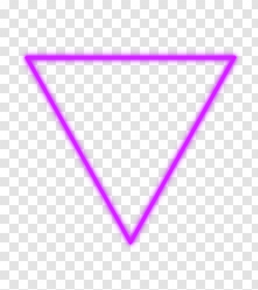 Born This Way Pink Triangle Magenta Symbol - WAY Transparent PNG