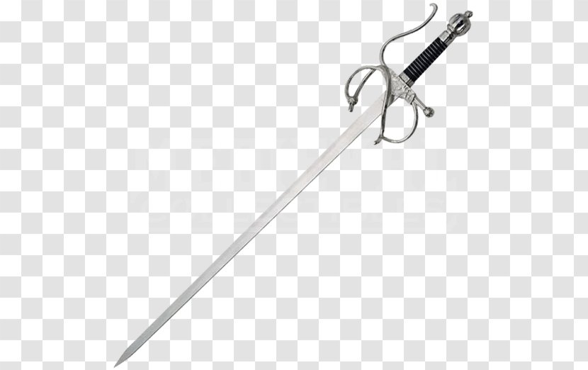 Knightly Sword Barbell Knife Dagger - Forgotten Warrior Transparent PNG