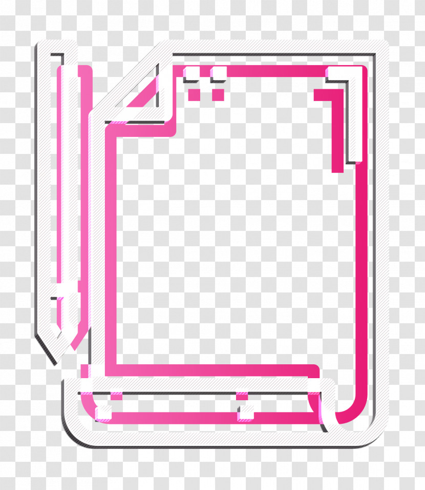 Paper Icon Cartoonist Icon Sheet Icon Transparent PNG