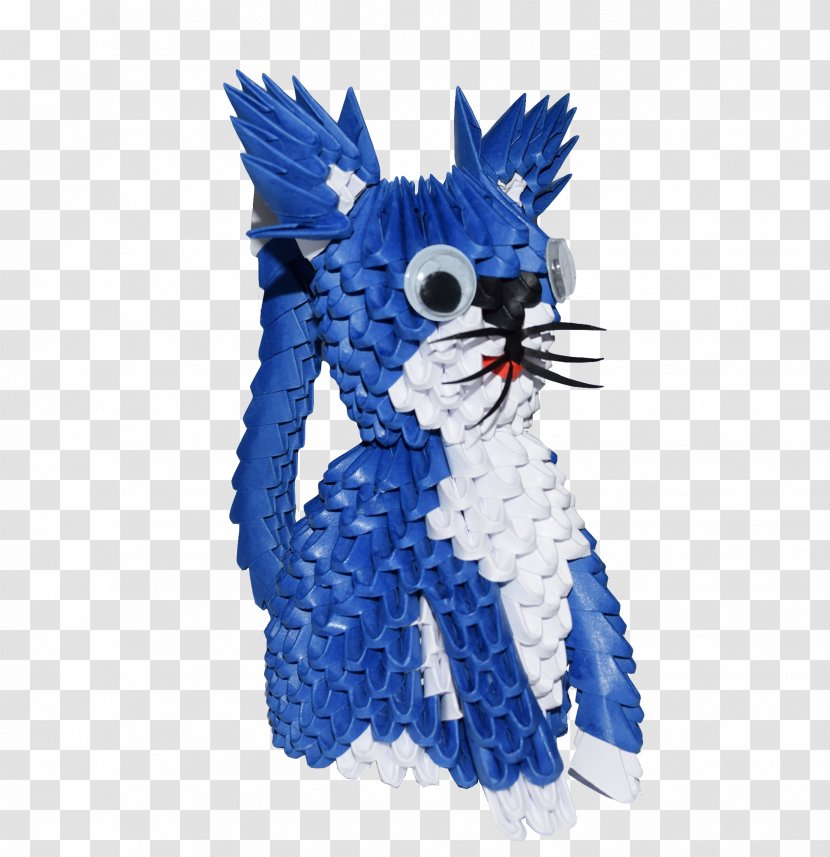 Modular Origami Cat How-to Dog - Fictional Character Transparent PNG