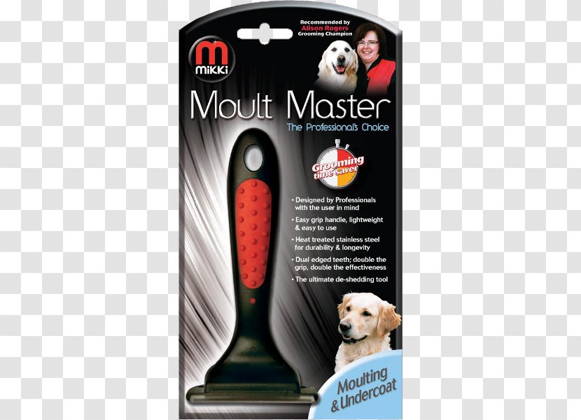Dog Interpet Mikki Moult Master Large 6.5cm Personal Grooming Moulting - Less Effort Transparent PNG