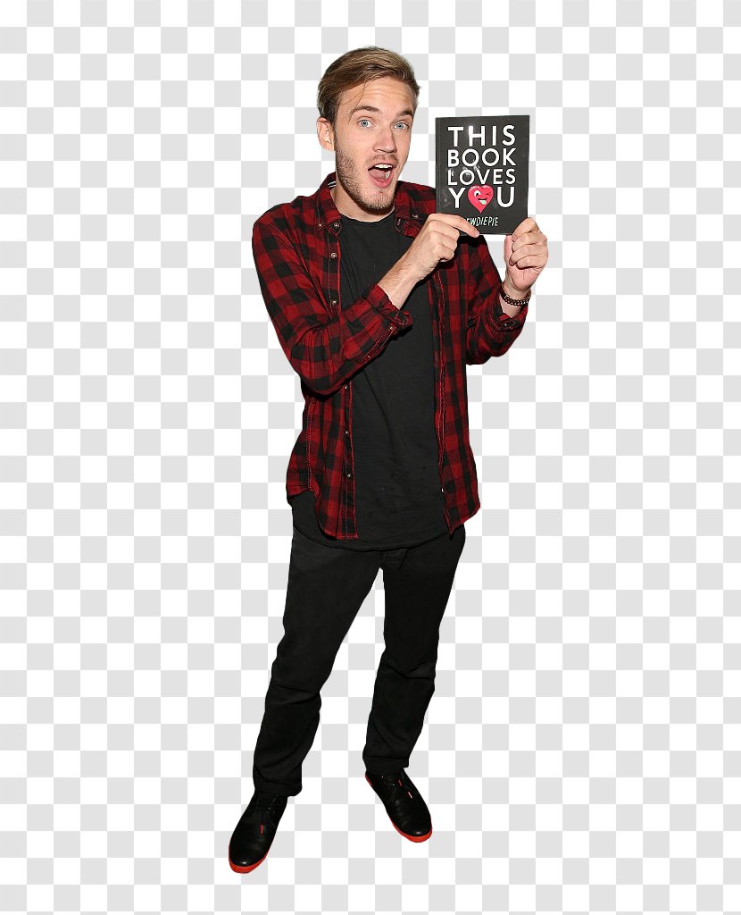 PewDiePie Image Clip Art YouTube - Book - Holding Transparent PNG