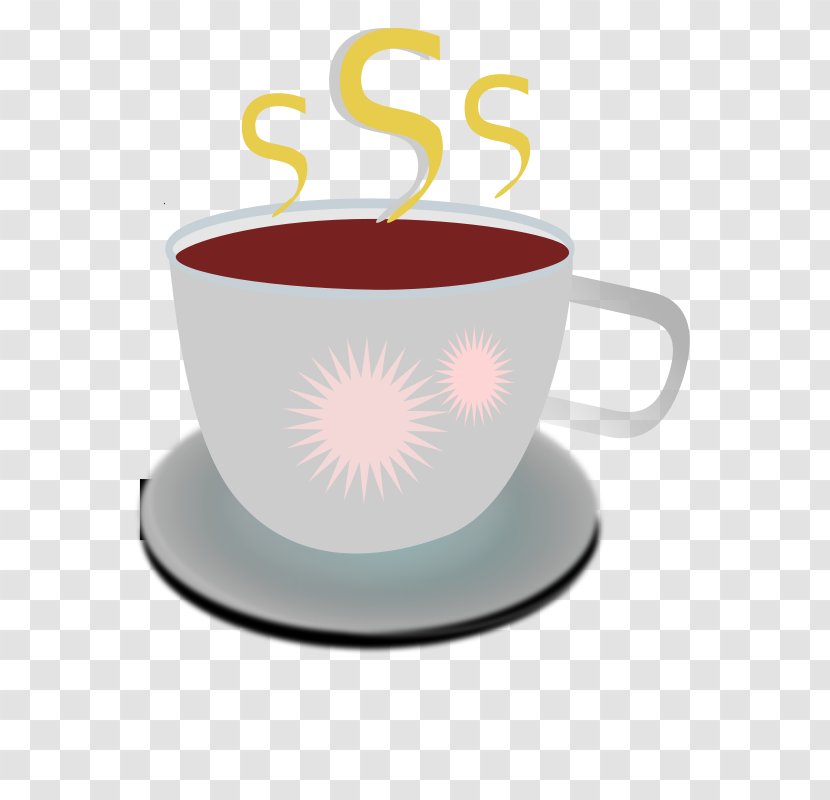 Coffee Cup Mug Saucer - Medium Transparent PNG