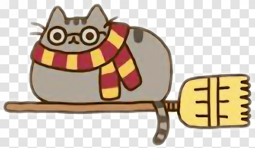 Fictional Universe Of Harry Potter Pusheen Cat Draco Malfoy - Brand - Cute Transparent PNG