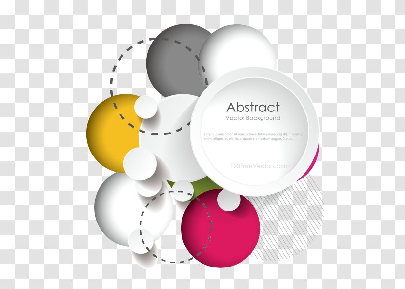Abstract Art Graphic Design Template - Sphere - Vector Color Circle Decorative Pattern Transparent PNG