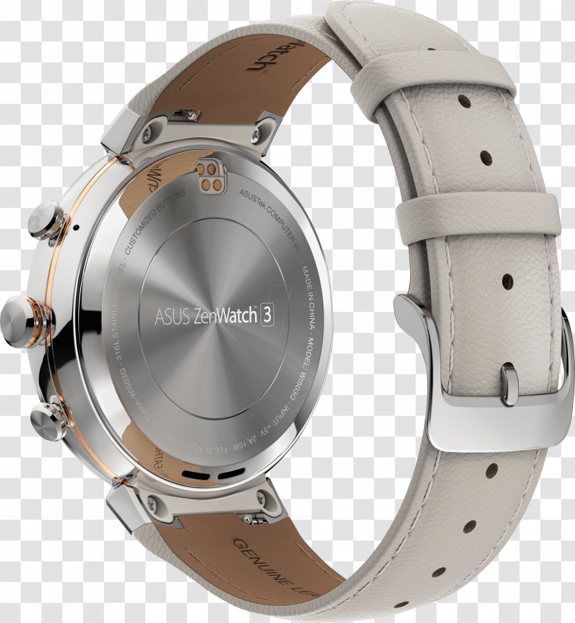 ASUS ZenWatch 3 Smartwatch - Asus - Watch Transparent PNG