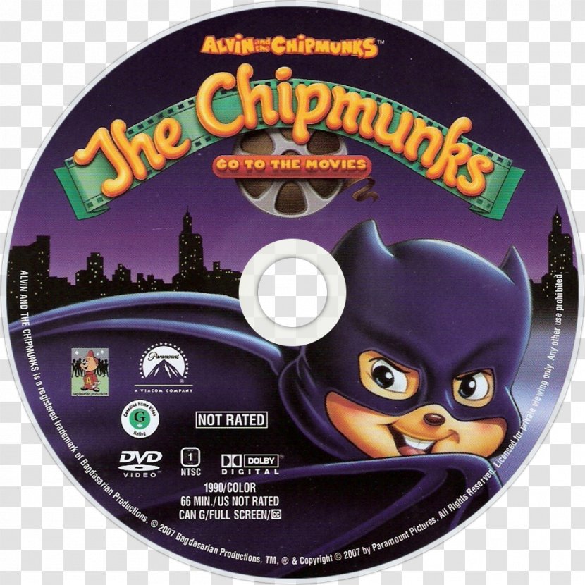 Alvin And The Chipmunks In Film Compact Disc DVD - Chipwrecked Transparent PNG
