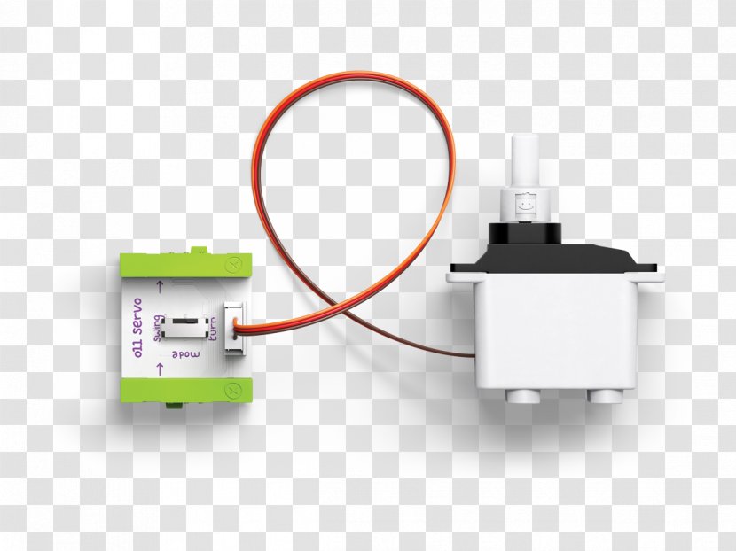 Electronics LittleBits Servomechanism Droid Servomotor - Wire Obstacle Transparent PNG