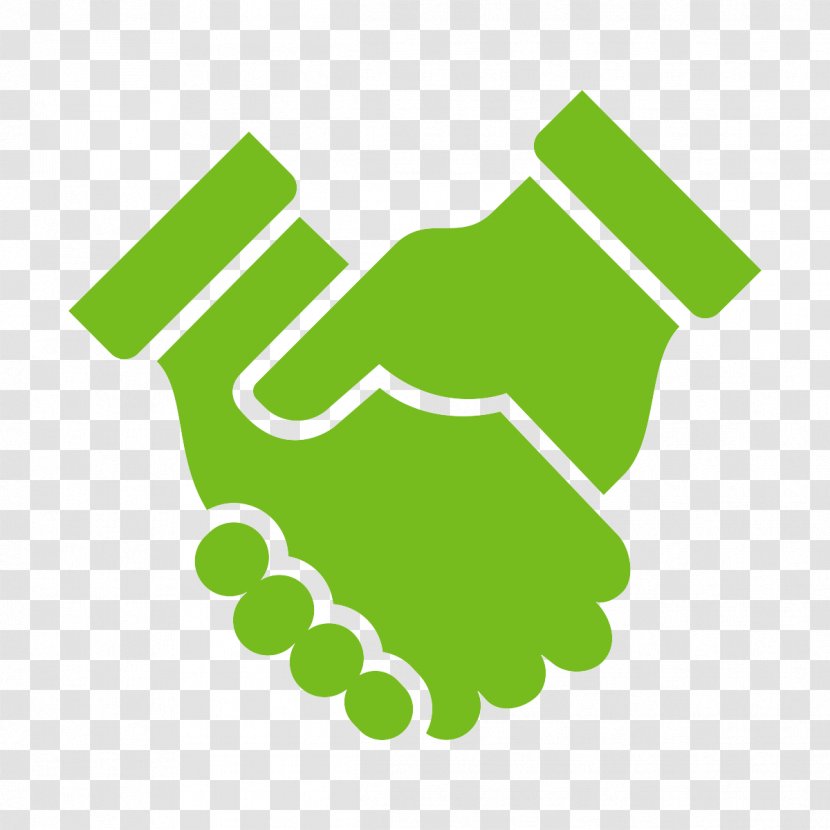 Handshake - Green - Hand Transparent PNG