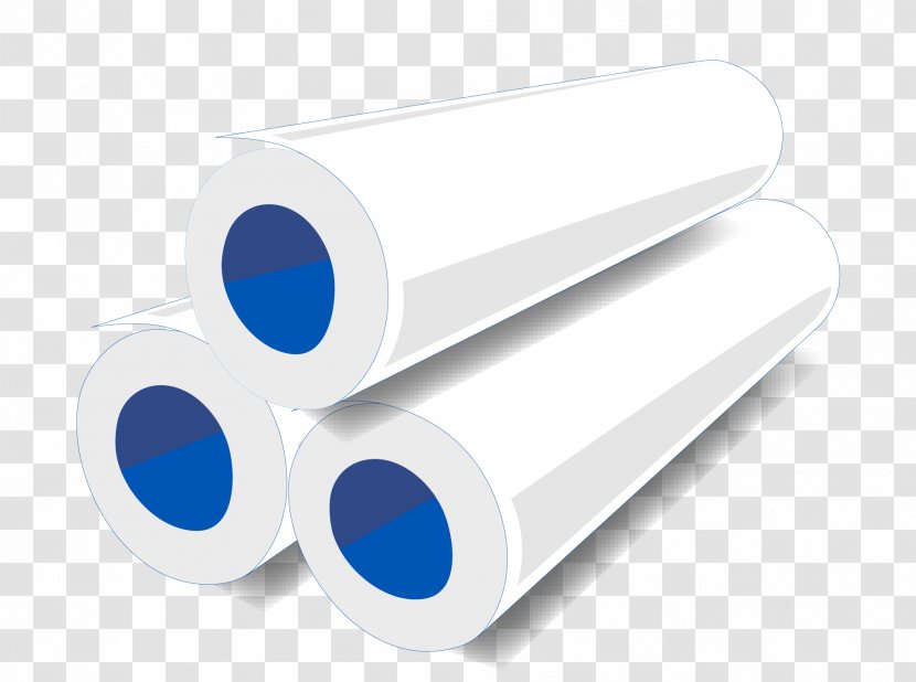 Pipe Plastic Cylinder - Material - Print A Film Transparent PNG
