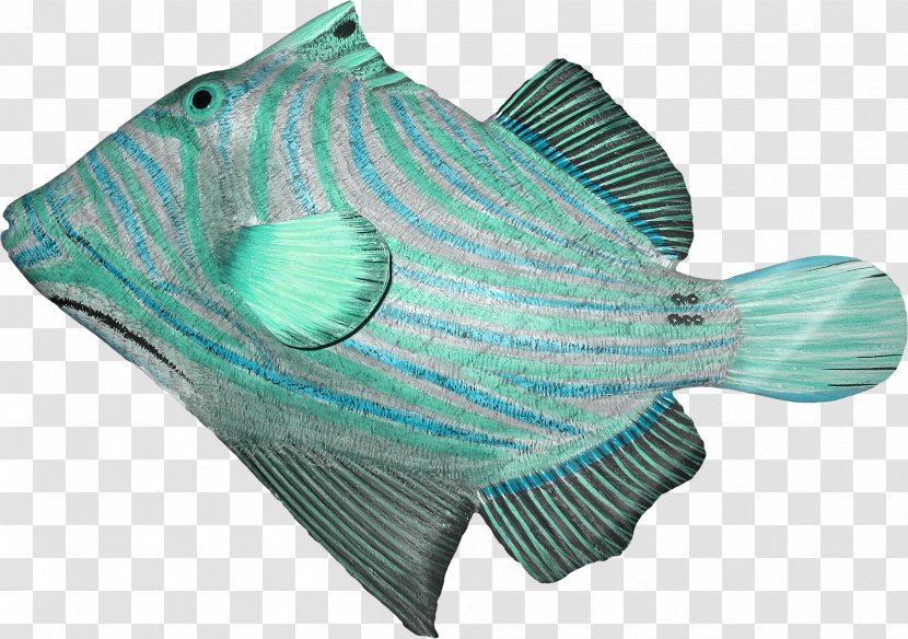 Fish Clip Art - Turquoise Transparent PNG
