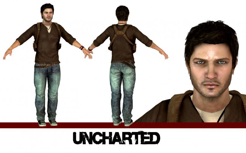 Uncharted 3: Drake's Deception Uncharted: Fortune The Nathan Drake Collection 2: Among Thieves Grand Theft Auto: San Andreas - Human Transparent PNG