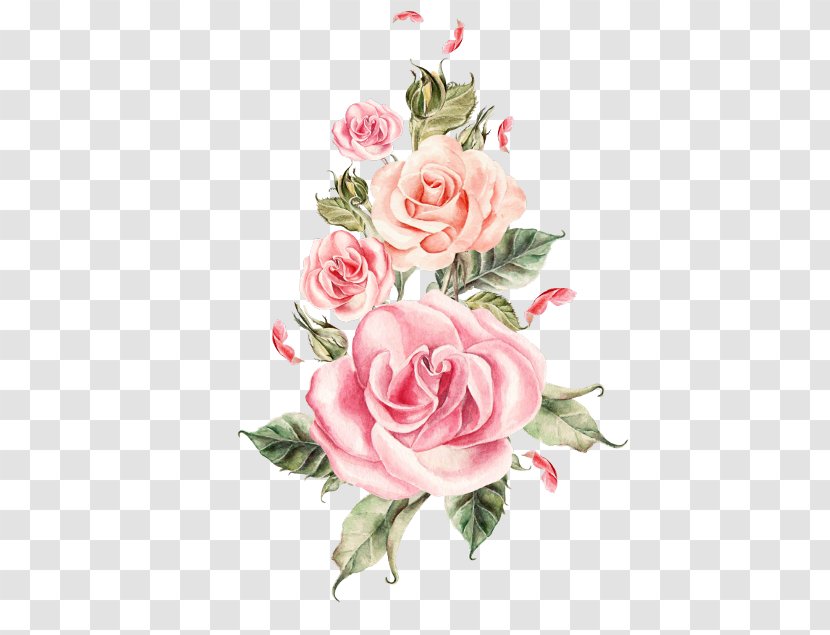 Rose Flower Bouquet Clip Art - Arranging Transparent PNG