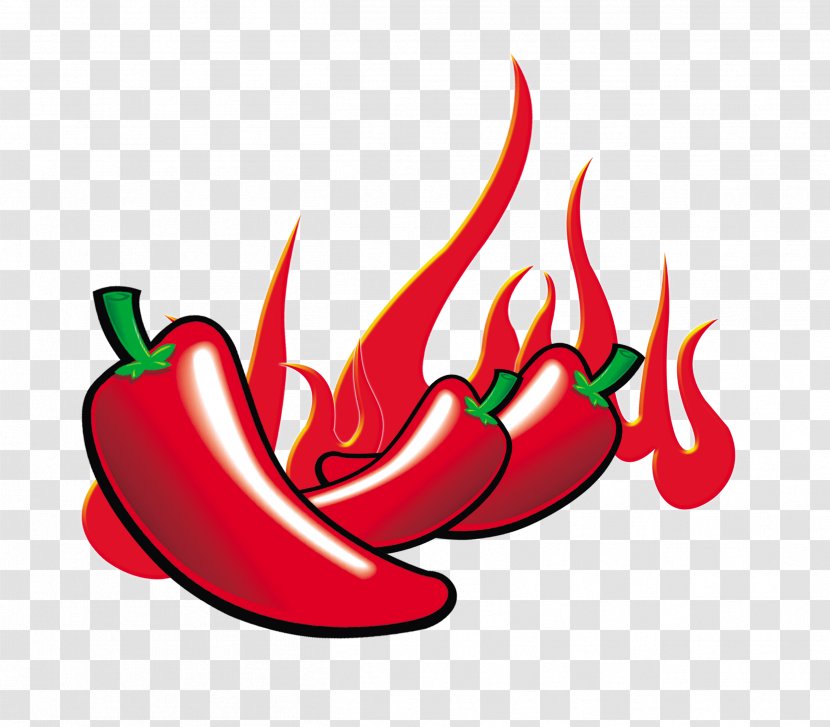 Chongqing Hot Pot Capsicum Annuum Pungency - Advertising - Red Pepper Transparent PNG