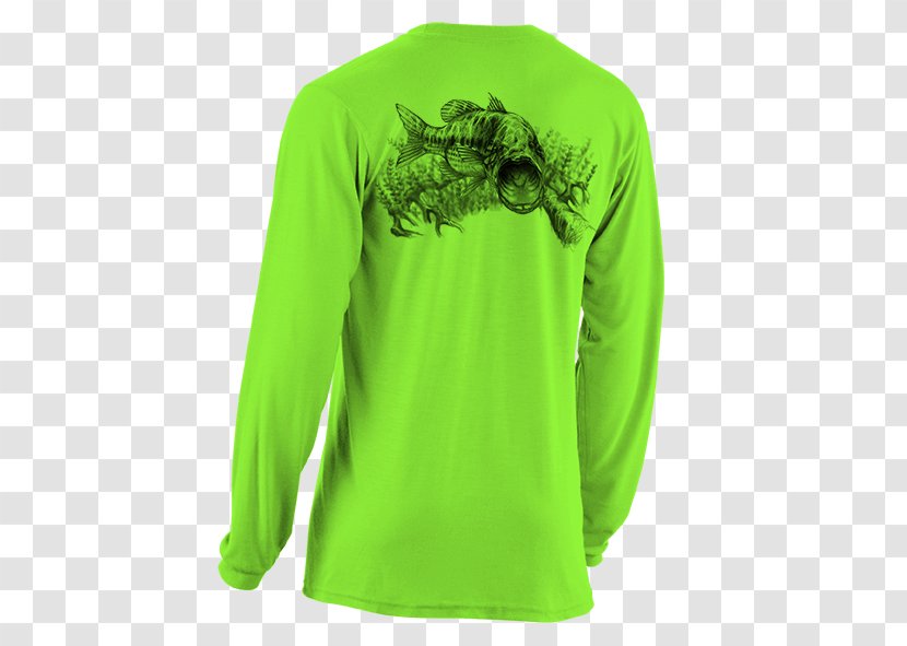 Sleeve T-shirt Green Clothing - Sweatshirt Transparent PNG