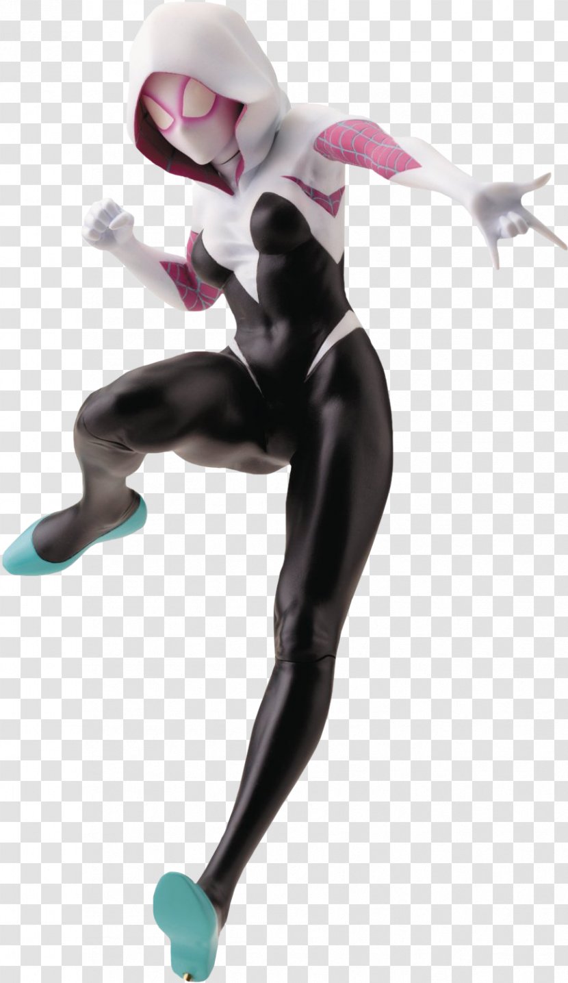 Spider-Woman (Gwen Stacy) Spider-Man Venom Spider-Gwen - Marvel Comics - Action Toy Figures Transparent PNG