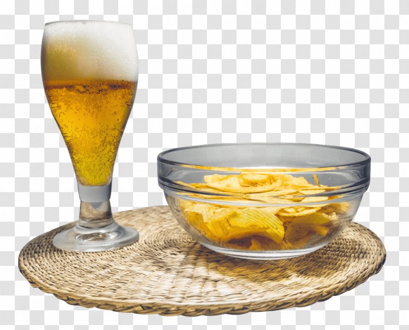 Beer Glasses Fizzy Drinks French Fries Potato Chip - Drink Transparent PNG