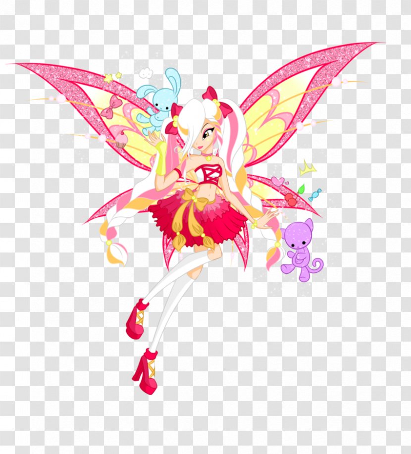 Fairy Pink M RTV - Wing Transparent PNG