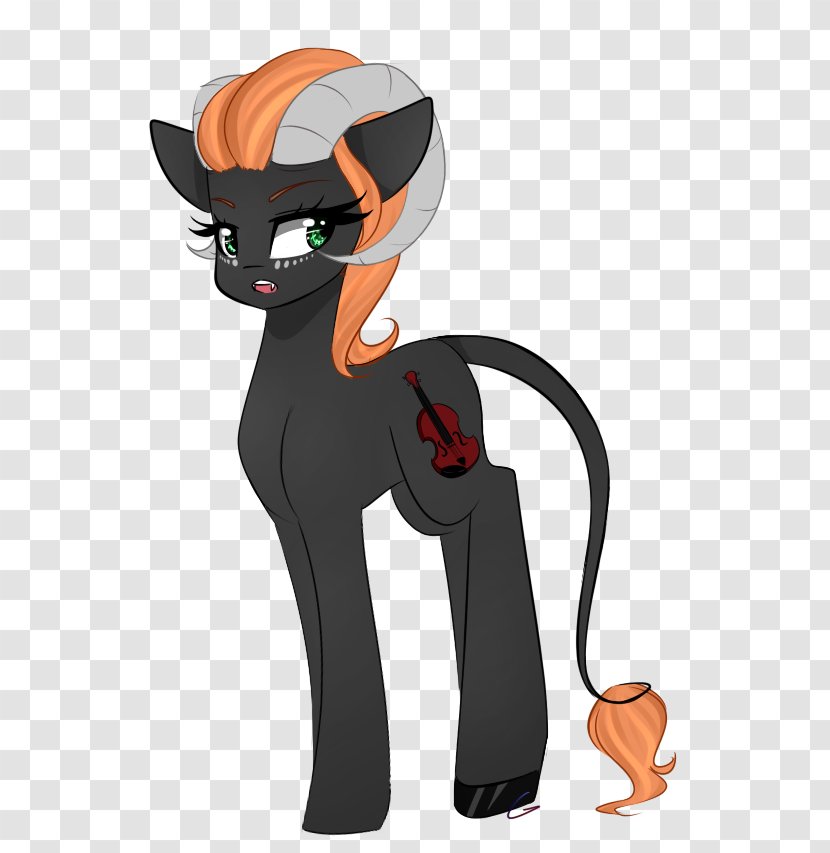 Cat Horse Mammal Tail - Pony Transparent PNG