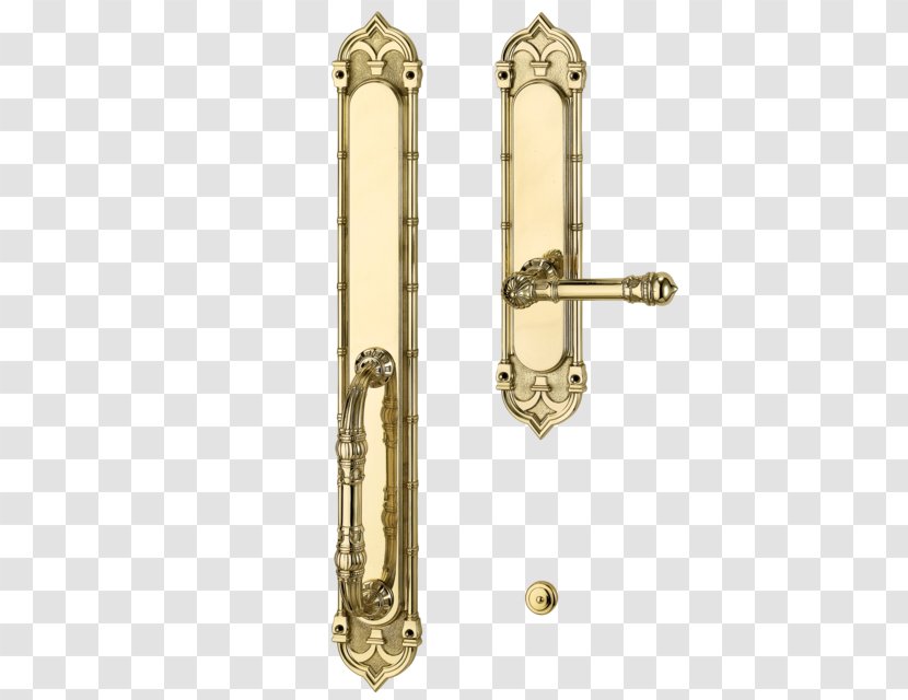 Brass 01504 Door Handle Lock Material Transparent PNG