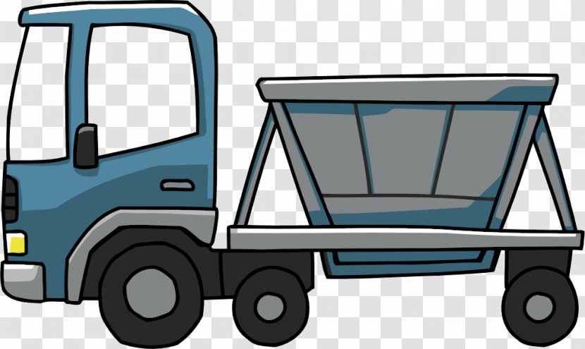 Scribblenauts Car Vehicle Truck Transport - Haul - Dump Transparent PNG