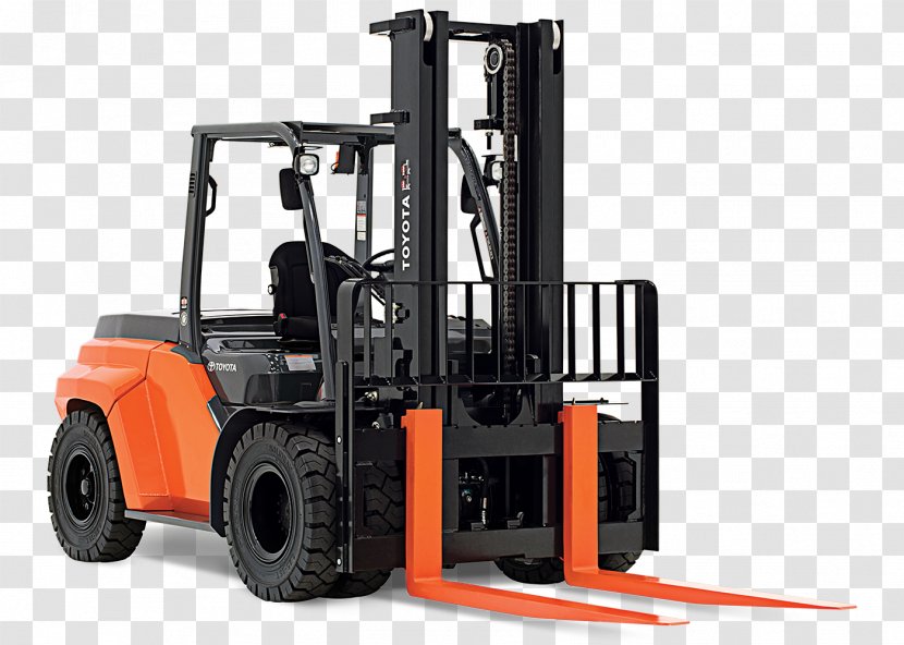 Forklift Machine Toyota Material Handling, U.S.A., Inc. - Truck Transparent PNG