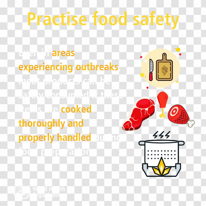 Coronavirus Disease Practice Food Safety WHO Transparent PNG