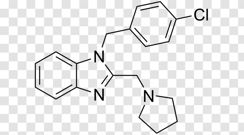 Indole Chemical Substance Clemizole Benzimidazole H1 Antagonist - White - Psychoactive Drug Transparent PNG