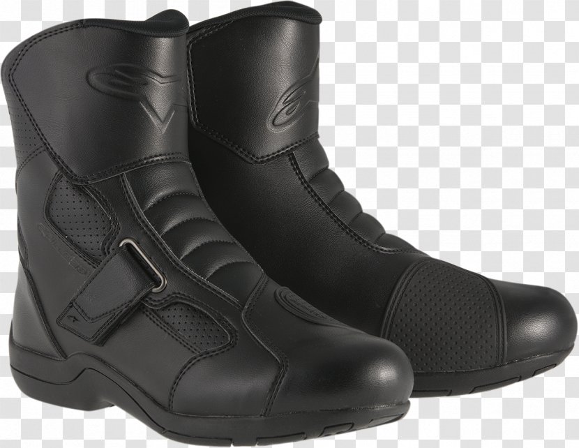 Motorcycle Boot Alpinestars Waterproofing - Water Washed Short Boots Transparent PNG
