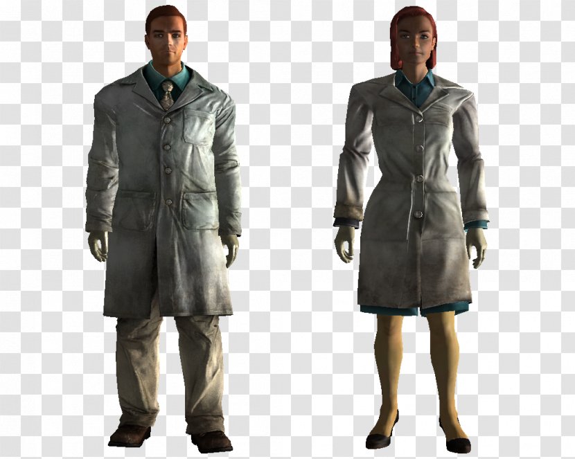 Fallout 4: Nuka-World Far Harbor Lab Coats Jacket - New Vegas - Fall Out 4 Transparent PNG