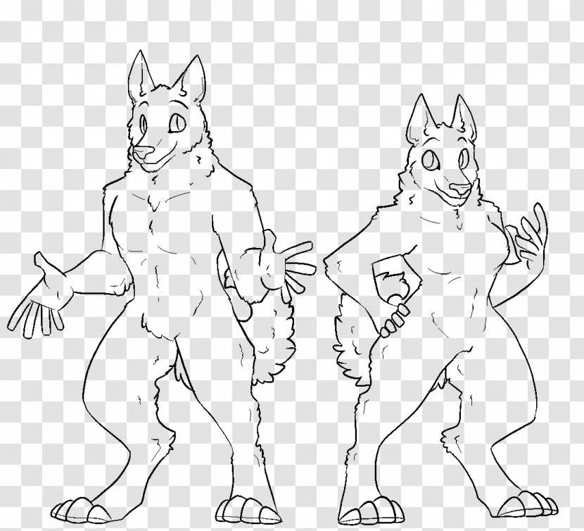 Line Art Drawing Dog Base Carnivora - Husky Transparent PNG